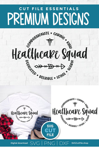 Healthcare squad svg, a health care worker svg for crafters SVG SVG Cut File 