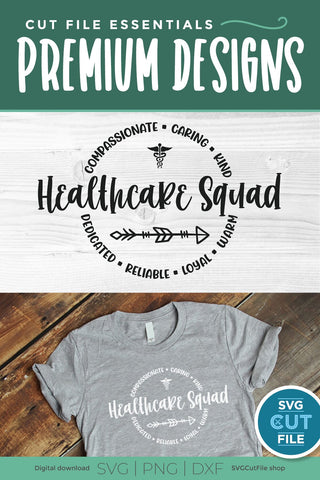 Healthcare squad svg, a health care worker svg for crafters SVG SVG Cut File 