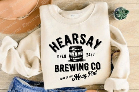 Hearsay Brewing Company SVG, Home Of The Mega Pint SVG, Justice SVG For shirt, woman SVG PNG, SVG Shirt Design SVG Regulrcrative 