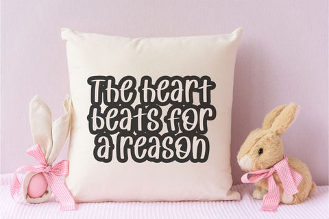 Heart Beats Font Masyafi Studio 