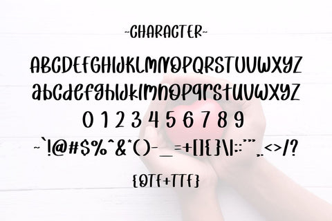 Heart Beats Font Masyafi Studio 