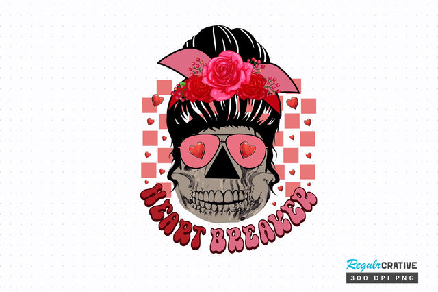 Heart breaker PNG Design Sublimation Regulrcrative 