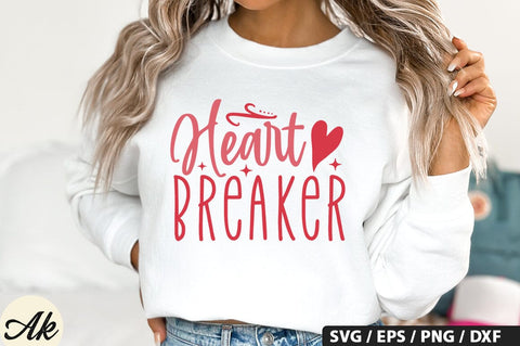 Heart breaker SVG Design SVG akazaddesign 