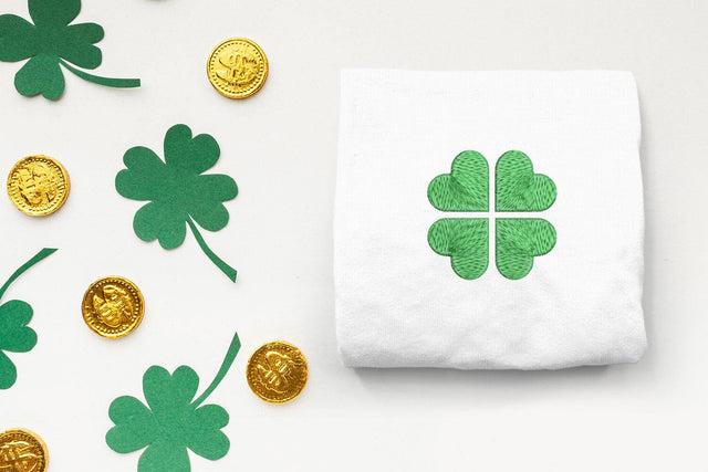 Heart Clover Mini Embroidery Embroidery/Applique DESIGNS Designed by Geeks 