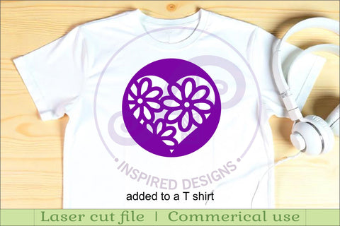 Heart Coasters, laser cut out Love heart designs d1 SVG APInspireddesigns 