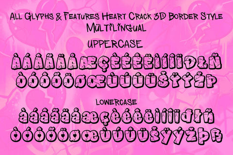 Heart Crack Font BB Digital Arts 