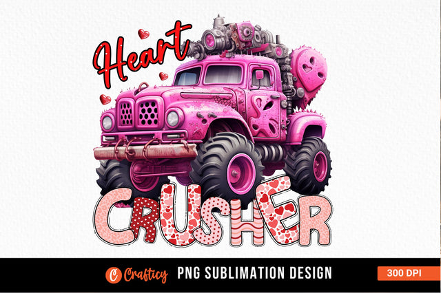 Heart crusher PNG Design Sublimation Designangry 