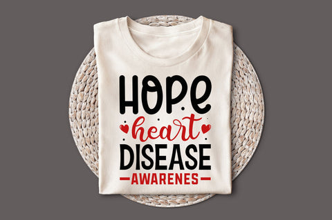 Heart Disease Awareness Svg Bundle SVG Regulrcrative 