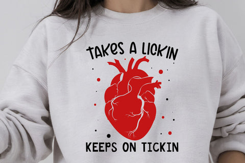 Heart Disease Awareness Svg Bundle SVG Regulrcrative 