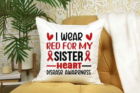 Heart Disease Awareness Svg Bundle SVG Regulrcrative 