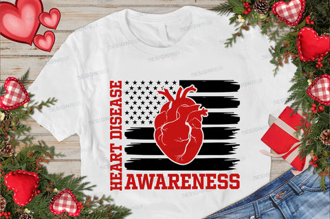 Heart disease awareness Svg Design SVG Regulrcrative 