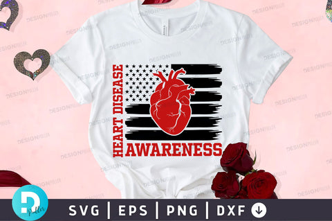 Heart disease awareness Svg Design SVG Regulrcrative 