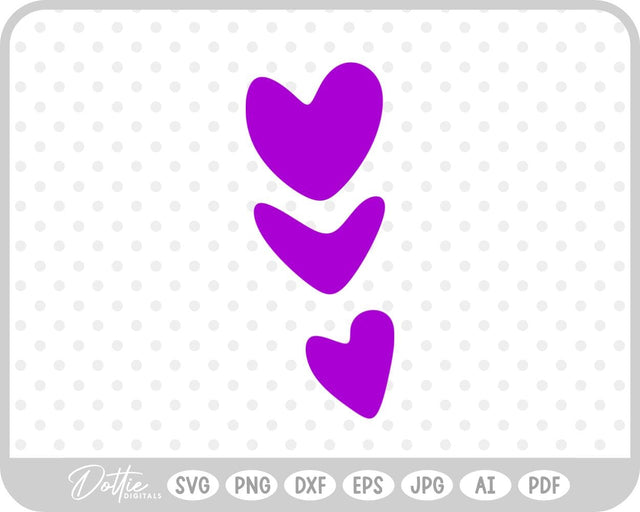 Heart Doodle SVG DottieDigitals 