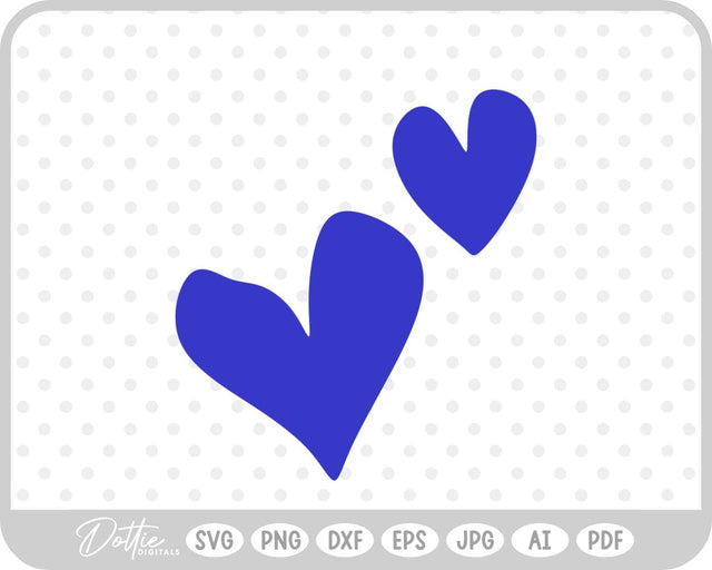 Heart Doodle SVG DottieDigitals 