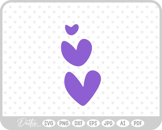 Heart Doodle SVG DottieDigitals 