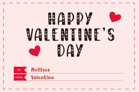 HEART Font Mozarella 