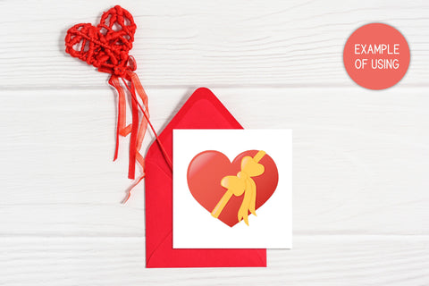 Heart Illustration | Valentine PNG Sublimation | Love Print Sublimation AnnaViolet_store 