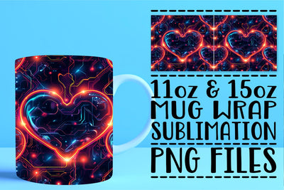 Heart Patterned Beauty Sublimation afrosvg 