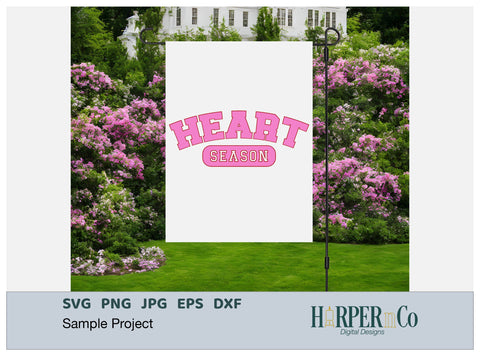 Heart Season Laser SVG EPS Cut File SVG HarperNCo 