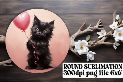 Heart-Shaped Balloon Animals for Sublimation Sublimation afrosvg 