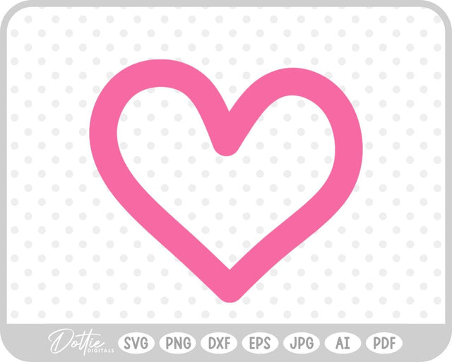 Heart SVG DottieDigitals 