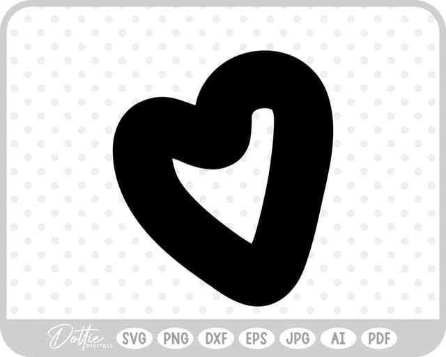 Heart SVG DottieDigitals 