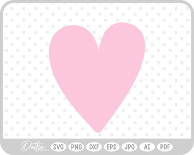 Heart SVG DottieDigitals 