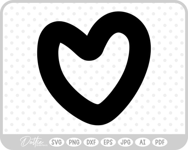 Heart SVG DottieDigitals 
