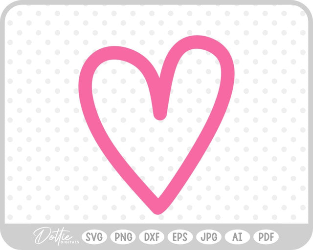 Heart SVG DottieDigitals 