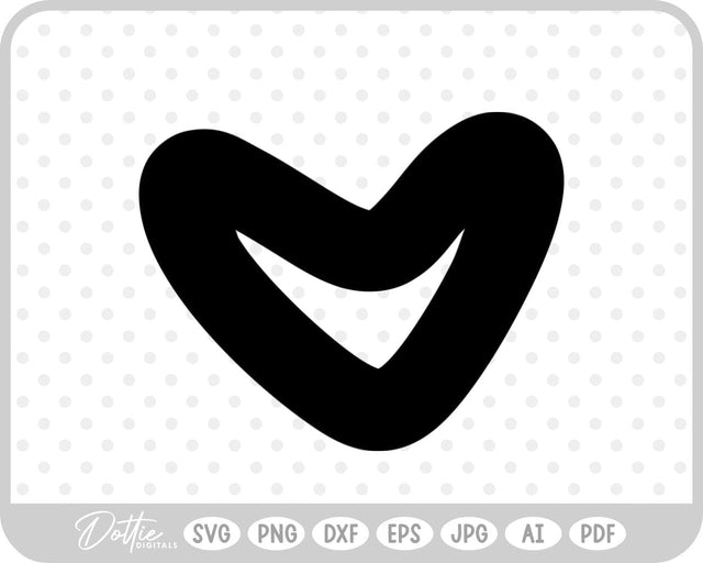 Heart SVG DottieDigitals 