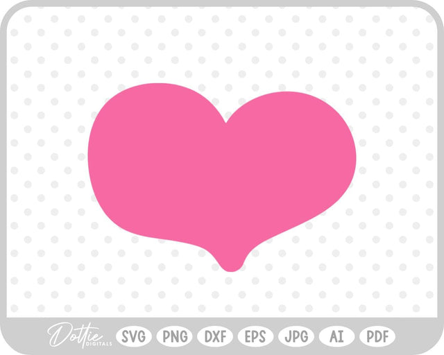 Heart SVG DottieDigitals 
