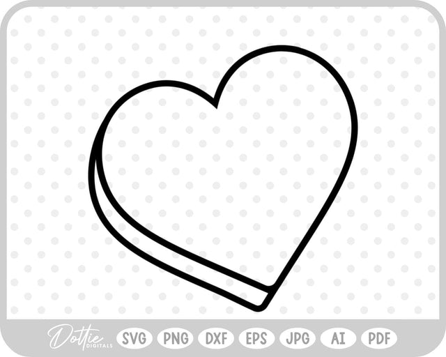 Heart SVG DottieDigitals 