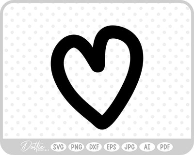 Heart SVG DottieDigitals 