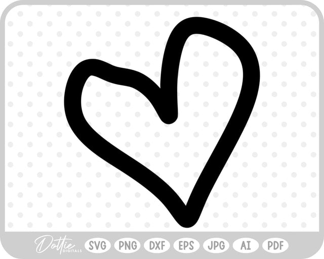 Heart SVG DottieDigitals 