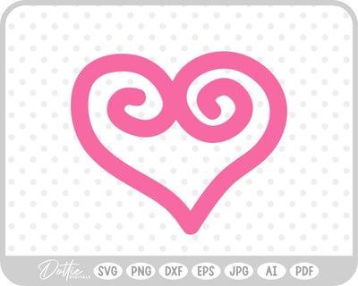 Heart SVG DottieDigitals 