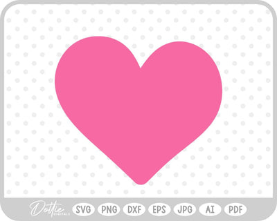 Heart SVG DottieDigitals 
