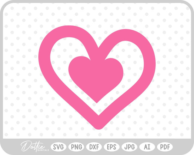 Heart SVG DottieDigitals 