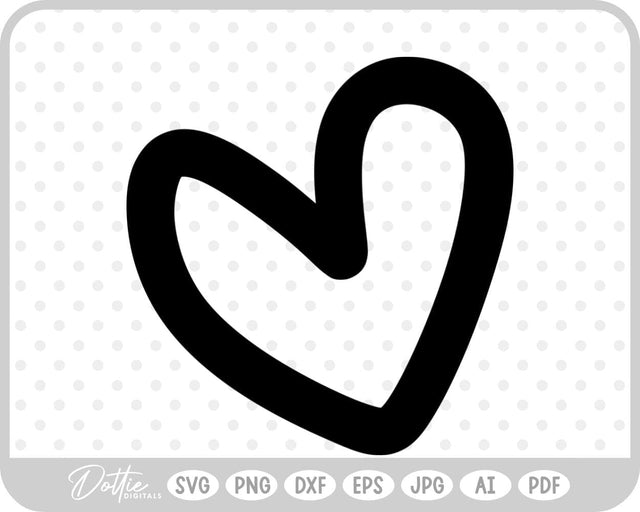 Heart SVG DottieDigitals 
