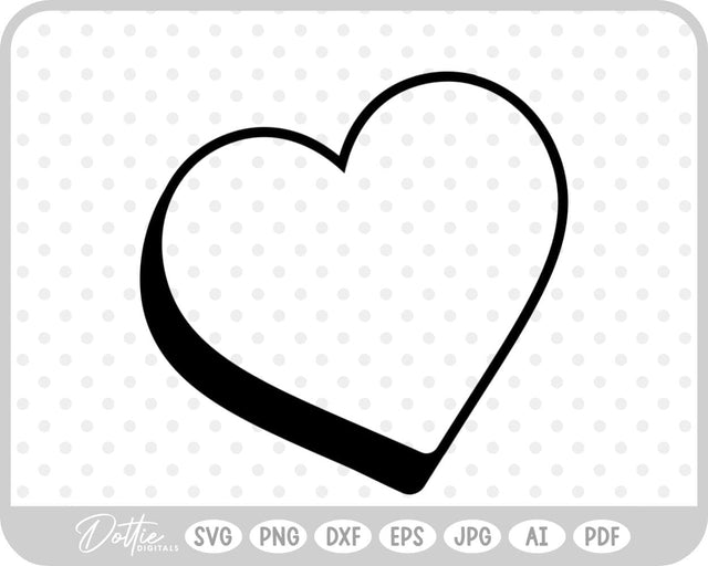 Heart SVG DottieDigitals 