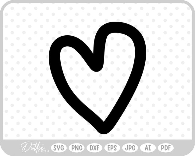Heart SVG DottieDigitals 