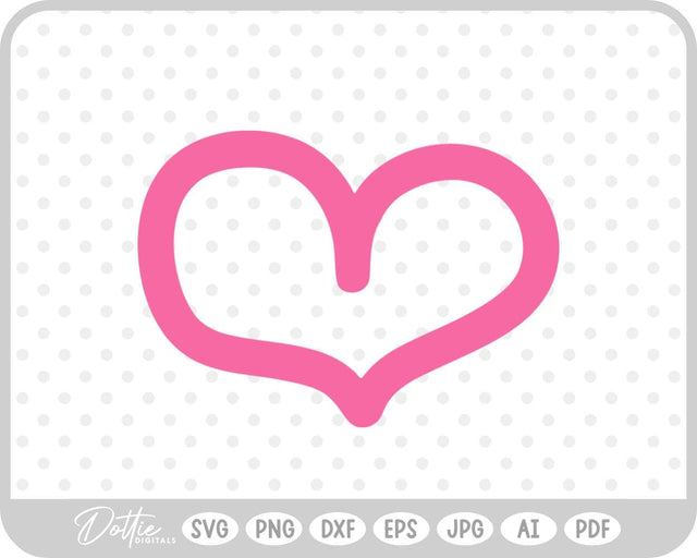 Heart SVG DottieDigitals 