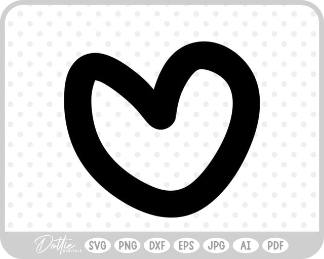 Heart SVG DottieDigitals 
