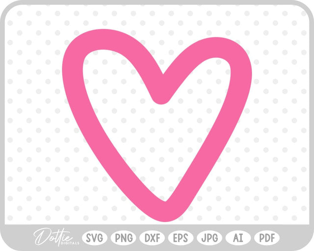 Heart SVG DottieDigitals 