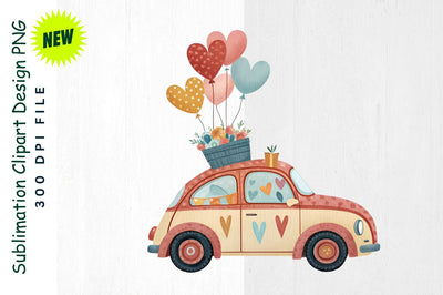 Heart Themed Parade Float Sublimation Clipart Sublimation Regulrcrative 