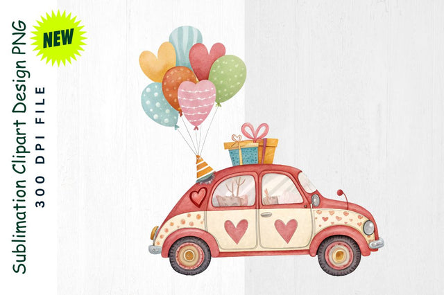 Heart Themed Parade Float Sublimation Clipart Sublimation Regulrcrative 