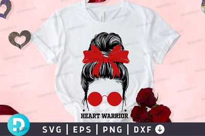 Heart warrior Svg Design SVG Regulrcrative 