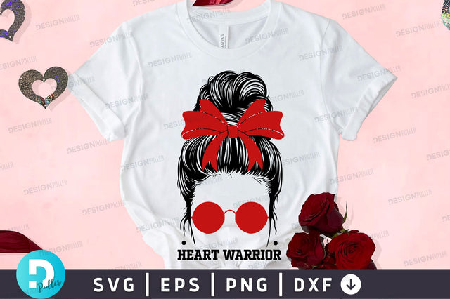 Heart warrior Svg Design SVG Regulrcrative 