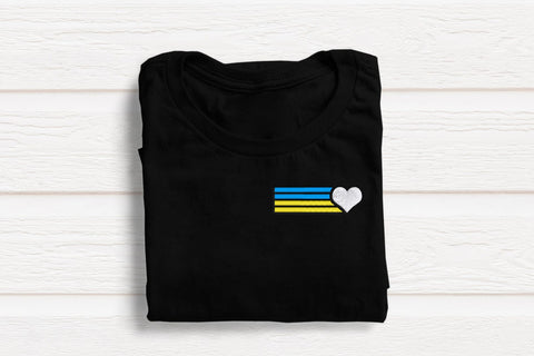 Heart with 4 Lines Mini Embroidery Embroidery/Applique DESIGNS Designed by Geeks 