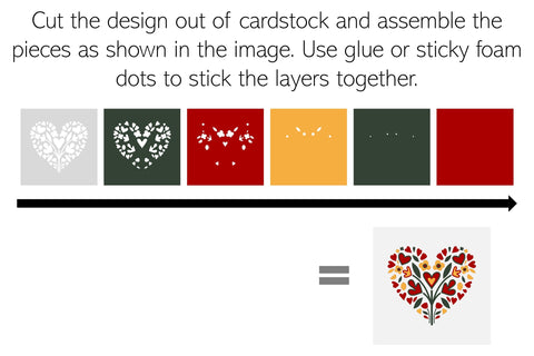 Heart with flowers SVG | 3D Shadowbox design. SVG Digital Gems 