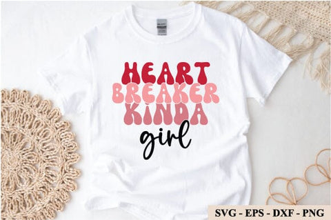 Heartbreaker kinda girl retro svg design SVG sk.swapon Roy 